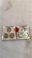 Steel war pennies