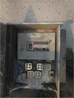 Panel box / plugs / meter