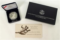 1997 S US Mint Jackie Robinson Silver Dollar