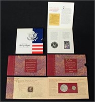 US Mint Bill of Rights & Jefferson Comm. Coins