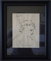 Attributed to Picasso Original Drawing