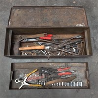 Toolbox with Assortment of Tools