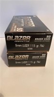 Blazer Brass 9mm Luger