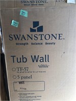 2 Swanstone tub walls