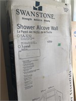 Swanstone shower wall