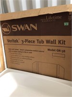 Tub & wall kit