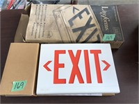 Light up Exit sign