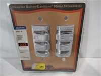 H.D. Knurled Footpeg Inserts Chrome (2)