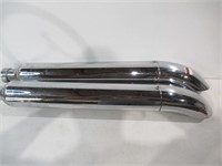 Pair of Turn Down Mufflers (2)