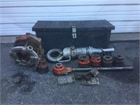 Ridgid 700 Pipe Threader and Dyes