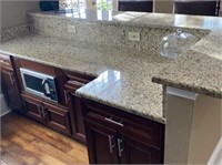 Kitchen Counter and Cabinets