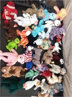 Large Lot of TY Beanie Babies