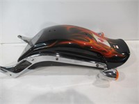 H.D. Softail Custom Paint Rear Fender -