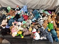 X-Large Lot of TY Beanie Babies