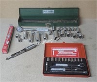 Socket Wrench Sets & Hollow Chisel Set - B