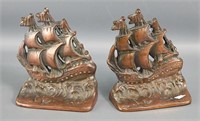 Pair of Sailboat Bookends