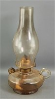 Plain Pressed Glass Finger Oil Lamp