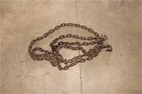 Approx 17' Heavy Chain with Hooks