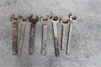 Pile Large Wrenches