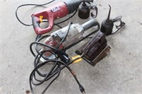Pile Power Tools & Oil Cans