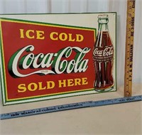 Dated 1989 Coca-Cola sign