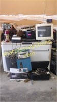 Electronics & freezer (sold as is)