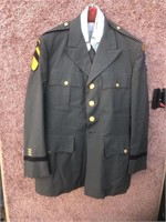 Vintage Army Uniform With Two Pairs of Pants and