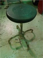 Metal Swivel shop stool