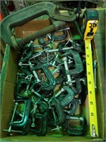 Assorted "C" clamps