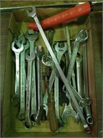 Various types & sizes wrenches