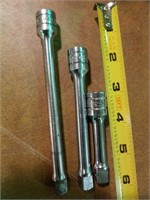 Snap-on ratchet ends