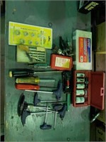 Drill bits, screwdrivers & bits,