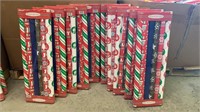 10 Packages of Holiday Gift Wrapping 6 rolls in