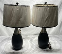 2 pcs. Vintage Contemporary / Mid-Century Lamps