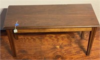 Vintage Walnut Piano Bench w/ Storage