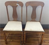 Pair of Matching Dining Chairs