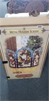 METAL HOLIDAY SCREEN IN BOX