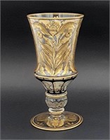 ANTIQUE JULIUS MUHLHAUS VASE/GOBLET