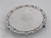 GEORGE III SILVER SALVER