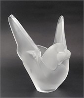 LARGE LALIQUE "SYLVIE" VASE