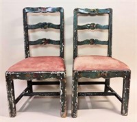 EARLY 19TH CENTURY CONTINENTAL CHAIRS