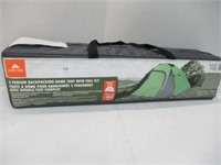 Ozark Trail - 3 Person Backpacking Dome Tent 46"H