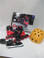Ryde Convertible Incline / Ice Skates / Helmet