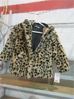 NEW Kids Faux Fur Jacket "George" Size 4-5