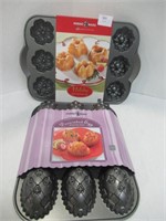 NEW Nordic Ware Pans - Mini Muffin / Egg Shaped