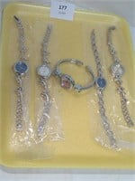 NEW 5 Ladies Watches - Tray Lot