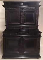SUPERBLY CARVED 19TH CENTURY CABINET