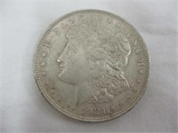 1921 Morgan silver dollar