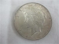 1922 Peace silver dollar