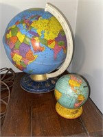 Globes-one is a piggy bank